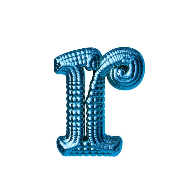 Синий Символ Сфер Буква — стоковый вектор