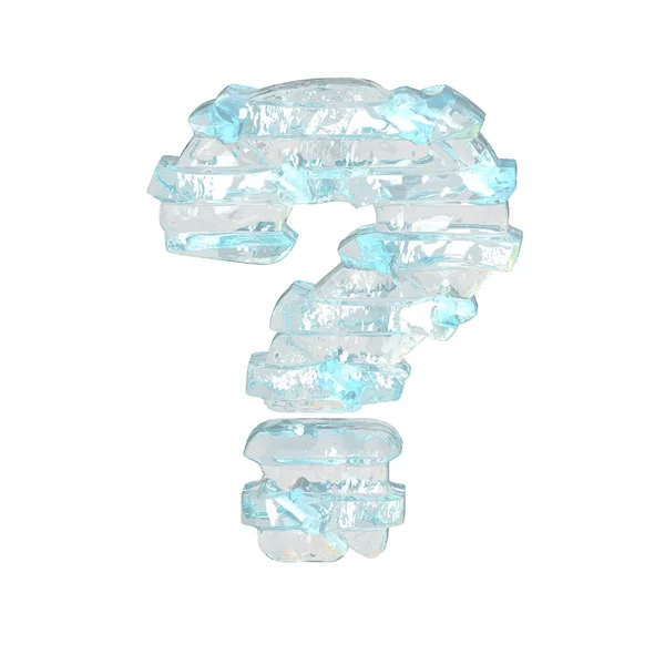 Simbolo Ice Con Sottili Cinghie Orizzontali — Vettoriale Stock