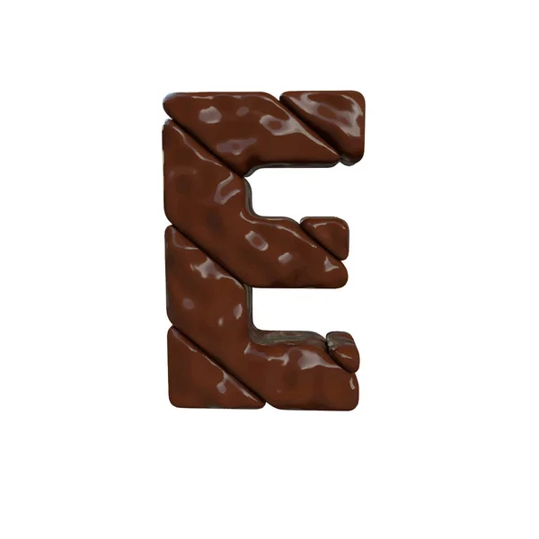 Csokoládé Szimbólum Készült Átlós Rúd Levél — Stock Vector