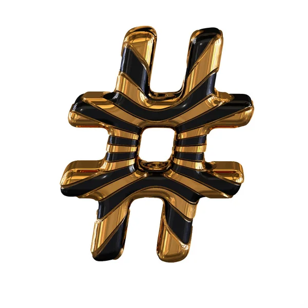Symbole Noir Avec Bretelles — Image vectorielle