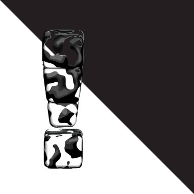 Şeffaf arkaplan ile işaretlenmiş sembol