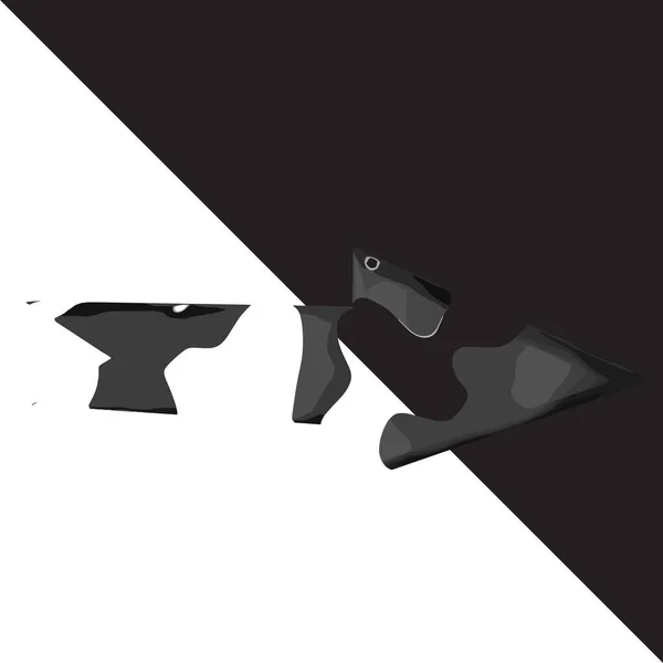 Symbole Tacheté Avec Fond Transparent — Image vectorielle