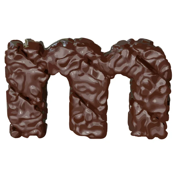 초콜릿으로 상징이다 — 스톡 벡터
