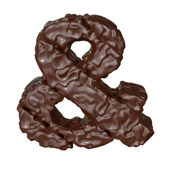 Symbole Chocolat — Image vectorielle