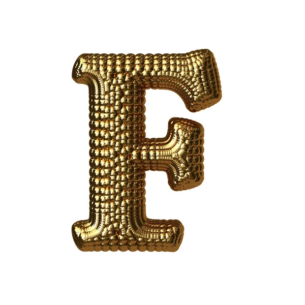 Σύμβολο Φτιαγμένο Από Χρυσές Σφαίρες Στοιχείο — Διανυσματικό Αρχείο