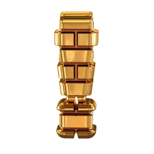 Σύμβολο Από Χρυσά Τούβλα — Διανυσματικό Αρχείο