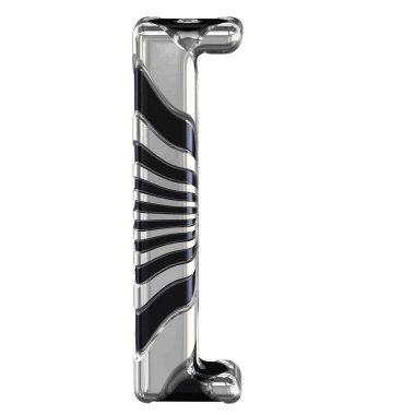 3D geri ve gümüş sembol