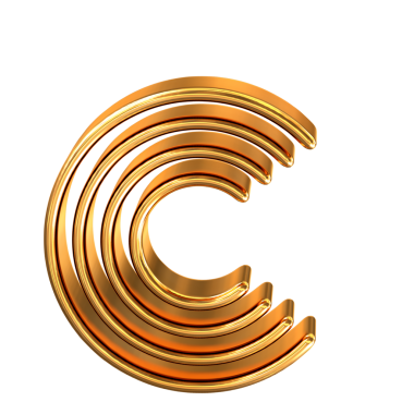 Altın sembol altın çizgiler