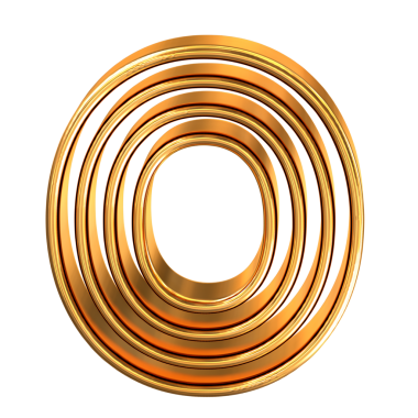 Altın sembol altın çizgiler