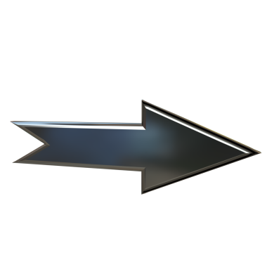 Altın ok 3d sembolü