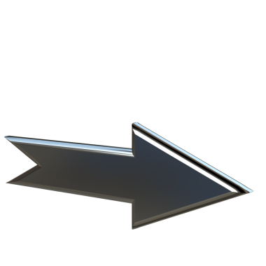 Altın ok 3d sembolü