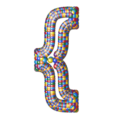 Renkli balonların sembolü