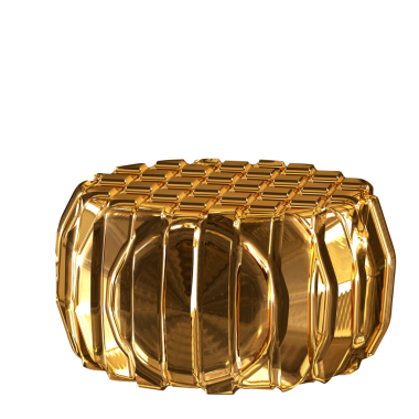 Altın eşkenar dörtgenlerden yapılmış altın sembol