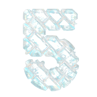 Çapraz buz tuğlası. 5 numara.