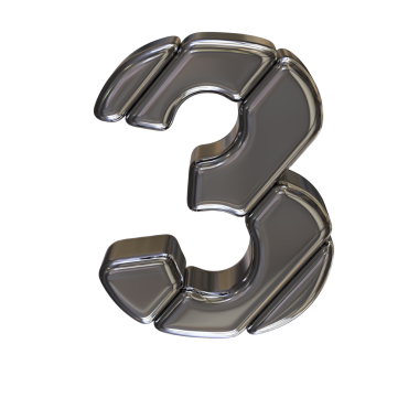 Gümüş blok 3D sembolü