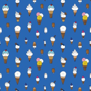 Dondurmanın pürüzsüz deseni güzelmiş. Kumaş ve tekstil tasarımı, duvar kağıdı, ambalaj, yüzey tasarımı, dekorasyon.