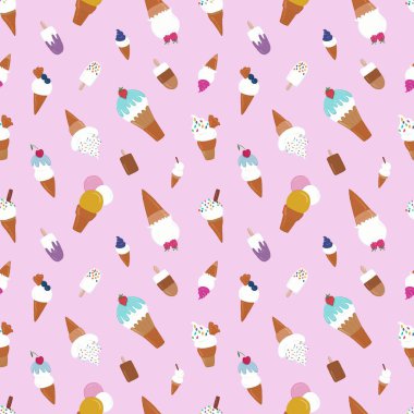 Dondurmanın pürüzsüz deseni güzelmiş. Kumaş ve tekstil tasarımı, duvar kağıdı, ambalaj, yüzey tasarımı, dekorasyon.