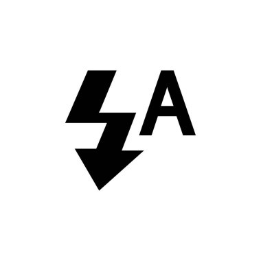 Otomatik Flash, Işık Kamerası Katı Düz Vektör Simgesi Beyaz Arkaplanda İzole Edildi.