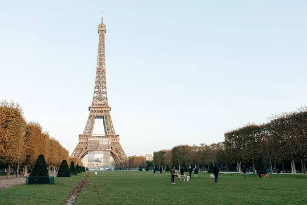 Torre Eiffel Champs Mars Parigi Francia Foto Alta Qualità — Foto Stock