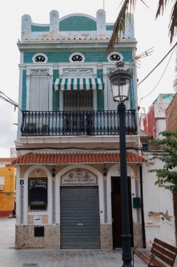 El Cabanyal 'daki evler, İspanya' nın Valencia şehrindeki bir mahalle..