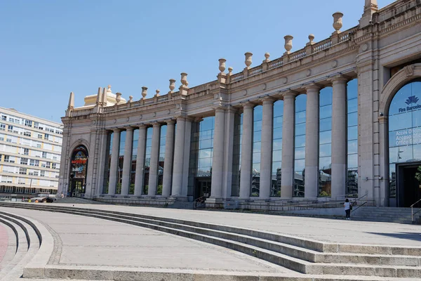 Edificio Ferial Barcelona Plaza España — Foto de Stock