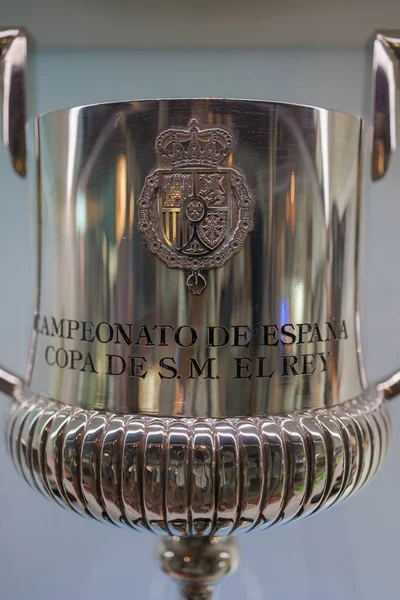 Cup Symbolizing Victory in a Competition for Barcelona Football Club Soccer Team-Spanish Cup.