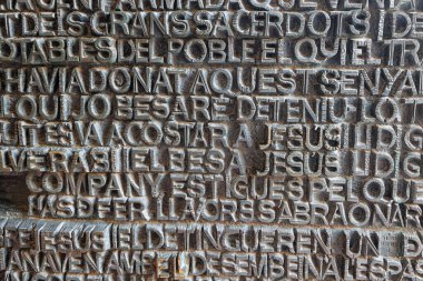 Birçok Senaryoyla Tutku Kapısı, Sagrada Familia, Barselona, İspanya.
