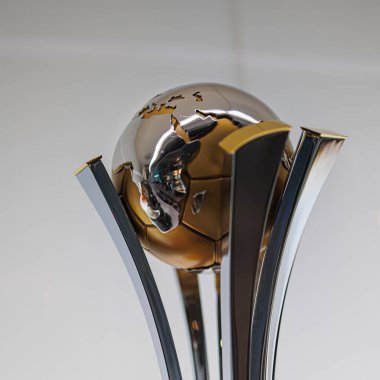 Futbol Kulübü Futbol Kulübü Dünya Kupası Yarışmasında Zaferi Sembolize Ediyor.