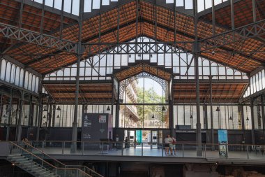 Mercat del Born, Barselona, Katalonya, İspanya 'da eski bir kamu pazarı.