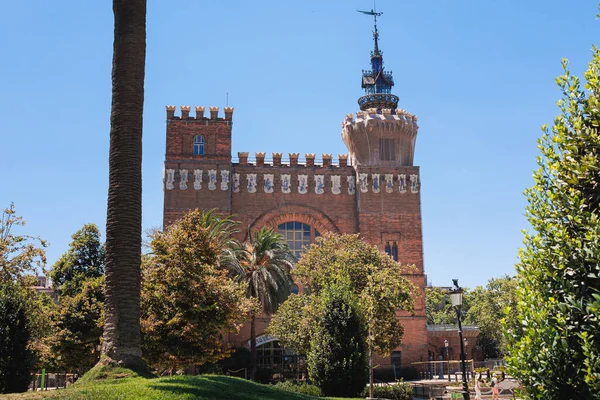 Castle Three Dragons Barcelona Spain — Stock Photo, Image