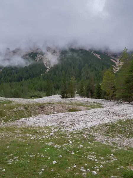 이탈리아 이탈리아 알프스 산맥의 도로에 이탈리아 — 스톡 사진