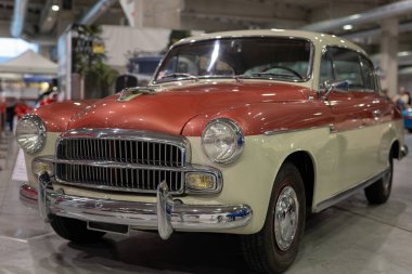 Fiat Granluce Darbesi - 195 'te üretilen Vintage Collector Car on Exhibition