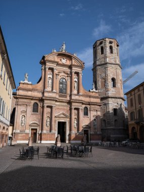 Rönesans San Prospero Barok Bazilikası, Reggio Emilia, İtalya.