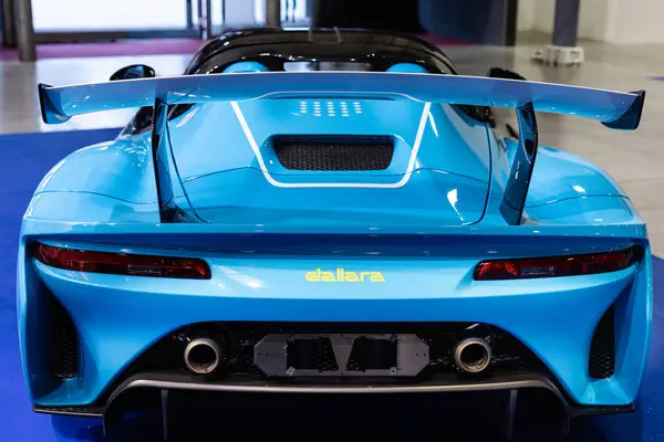 stock image Back side of Dallara Stradale IR8 Tribute Italian Car.