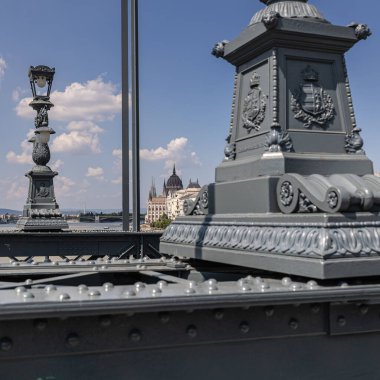 Macaristan, Budapeşte 'deki Szchenyi Zincir Köprüsü