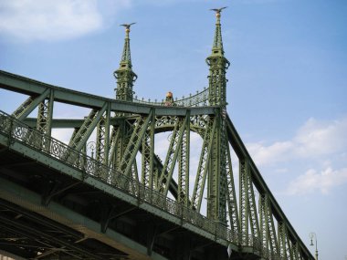 Özgürlük Köprüsü ya da Özgürlük Köprüsü 'nün Ayrıntıları, Budapeşte - Macaristan.