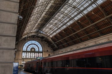Budapeşte Tren İstasyonu, Macaristan.