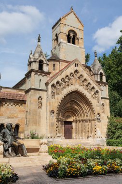 Budapeşte, Şehir Parkı 'ndaki Gotik Jaki Şapeli - Macaristan.