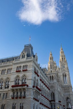 Majestic Belediyesi, Viyana Rathaus, Avusturya.