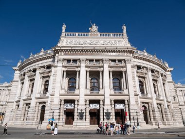 Majestic BurgTheatre, Viyana Avusturya cephesi.