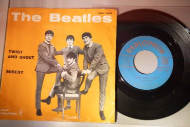 Klasik Rock Vinil, Vintage 45 RPM Rekoru: The Beatles.