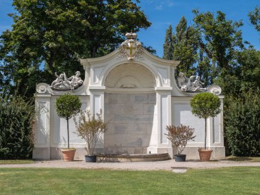 Süslü Barok Bahçesi Mermer Yapısı, Belvedere Bahçeleri, Viyana - Avusturya.