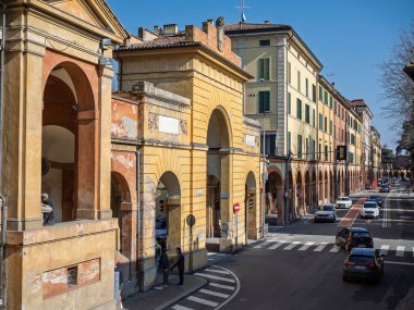 Bolonya 'nın Kaval Kavşağı, Bolonya - İtalya.