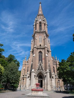 Neogotik Kilise St. Othmar Viyana, Avusturya.