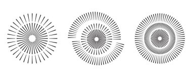 Çember sarmal soyut vektör kümesi