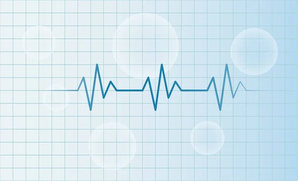 Ιατρική Περίθαλψη Καρδιά Σανίδα Σωτηρίας Φόντο — Διανυσματικό Αρχείο