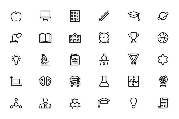 Иконки учебных заведений