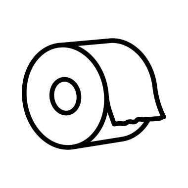 Tuvalet kağıdı rulo simgesi