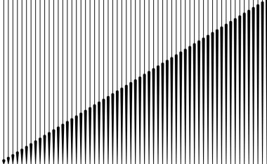 Çizgi dikey çizgili desen çapraz uzay soyut arkaplan oluşturur