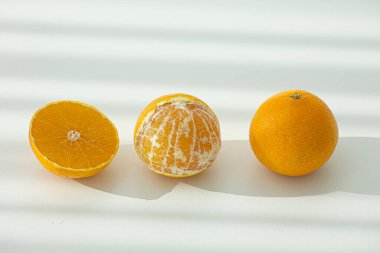 Hwanggeumhyang, a kind of tangerine similar to Jeju Island tangerines clipart